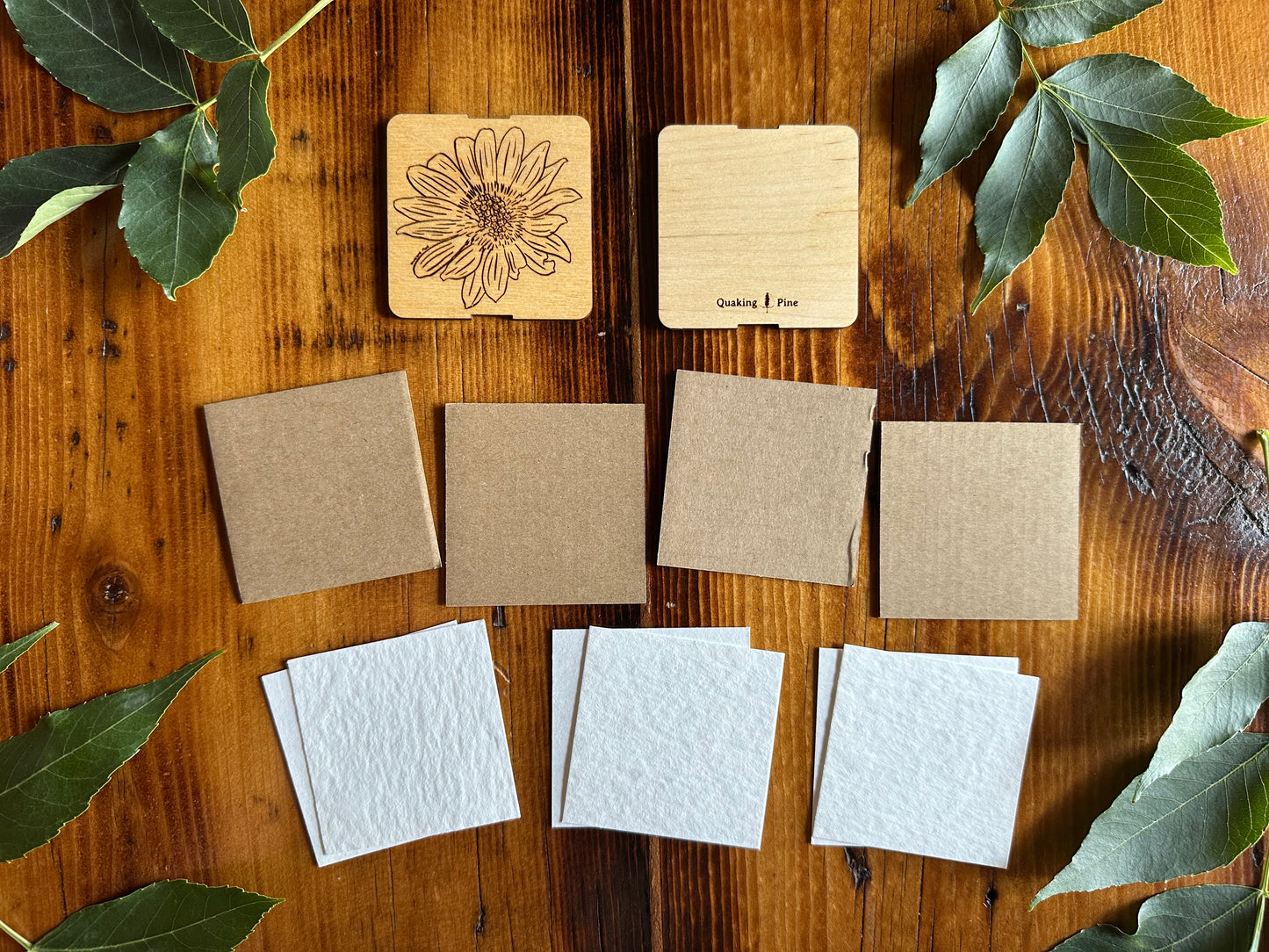 Balsamroot Petal Press | Strap Micro Flower Press with Keychain Clip