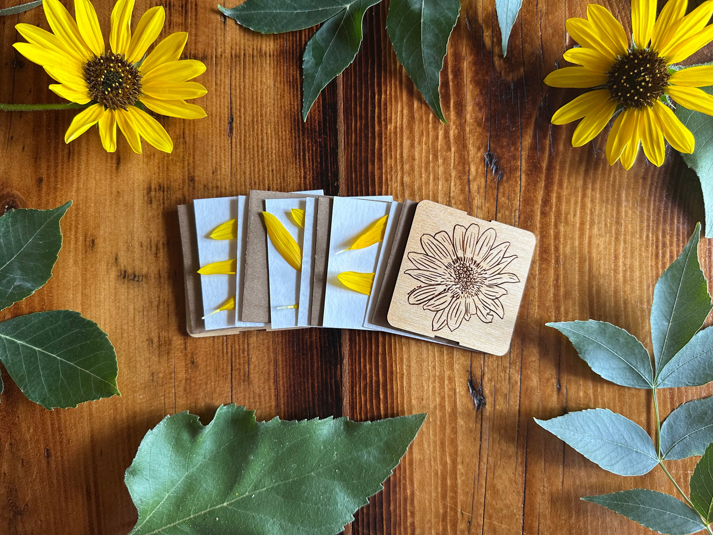 Balsamroot Petal Press | Strap Micro Flower Press with Keychain Clip