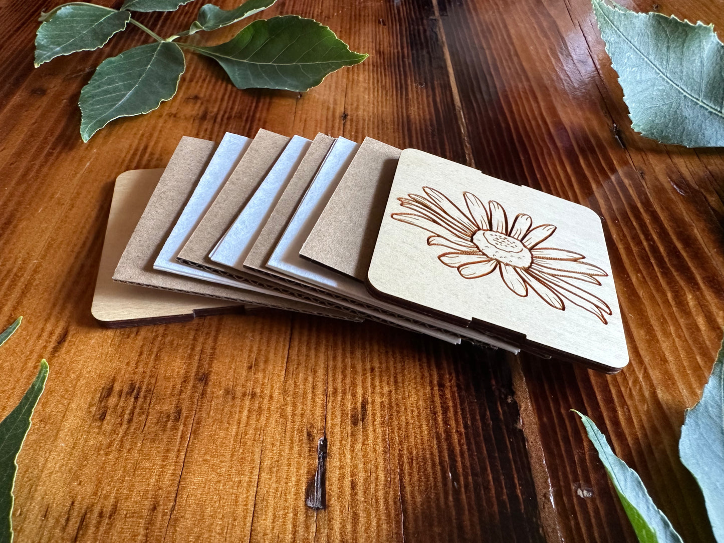 April Daisy Petal Press | Strap Micro Flower Press with Keychain Clip