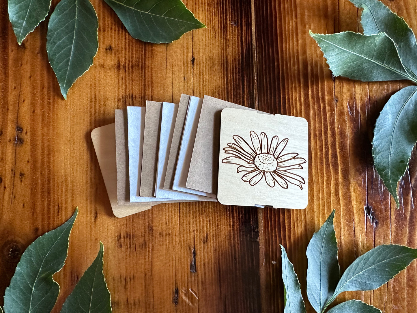 April Daisy Petal Press | Strap Micro Flower Press with Keychain Clip