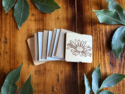 April Daisy Petal Press | Strap Micro Flower Press with Keychain Clip