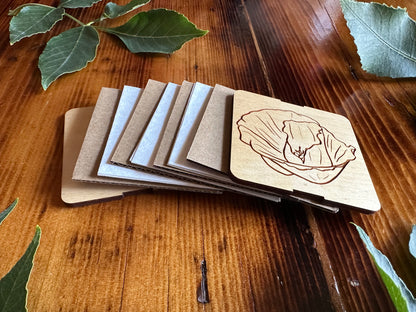 August Poppy Petal Press | Strap Micro Flower Press with Keychain Clip