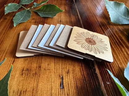 Wild Sunflower Petal Press | Strap Micro Flower Press with Keychain Clip