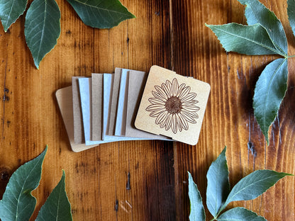 Wild Sunflower Petal Press | Strap Micro Flower Press with Keychain Clip