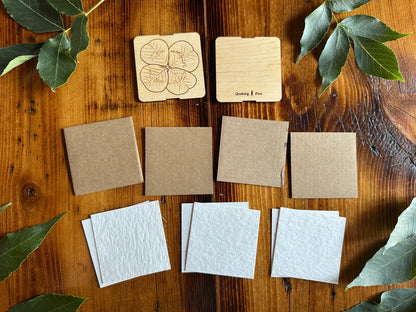 Clover Petal Press | Strap Micro Flower Press with Keychain Clip