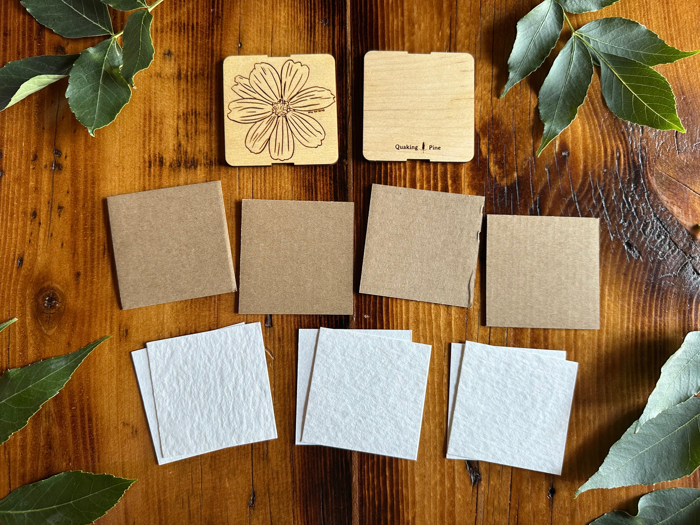 Cosmos Petal Press | Strap Micro Flower Press with Keychain Clip