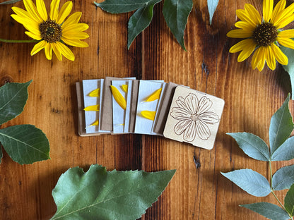 Cosmos Petal Press | Strap Micro Flower Press with Keychain Clip