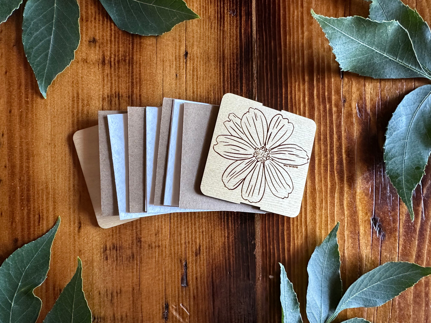 Cosmos Petal Press | Strap Micro Flower Press with Keychain Clip