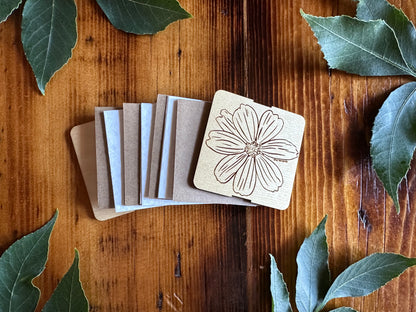 Cosmos Petal Press | Strap Micro Flower Press with Keychain Clip