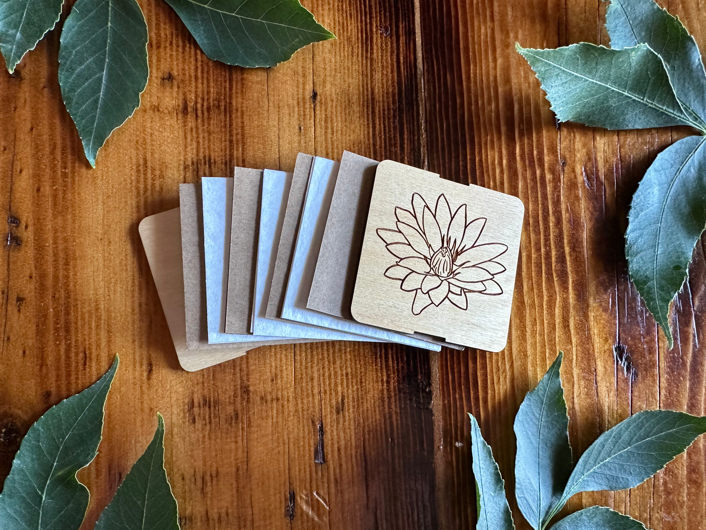 July Lotus Petal Press | Strap Micro Flower Press with Keychain Clip