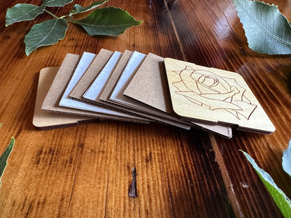 June Rose Petal Press | Strap Micro Flower Press with Keychain Clip