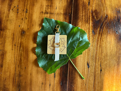 June Rose Petal Press | Strap Micro Flower Press with Keychain Clip