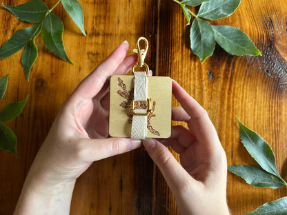 Juniper Petal Press | Strap Micro Flower Press with Keychain Clip