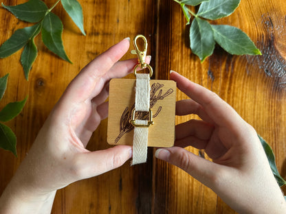 Sagebrush Petal Press | Strap Micro Flower Press with Keychain Clip