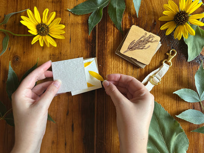 Sagebrush Petal Press | Strap Micro Flower Press with Keychain Clip