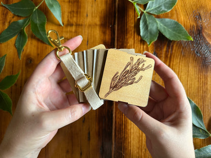 Sagebrush Petal Press | Strap Micro Flower Press with Keychain Clip