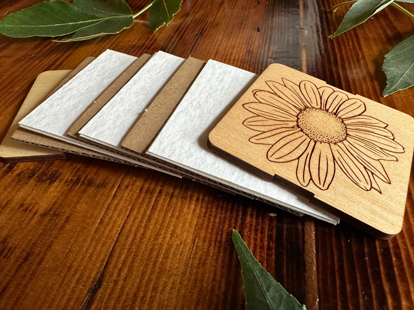 Sunflower Petal Press | Strap Micro Flower Press with Keychain Clip