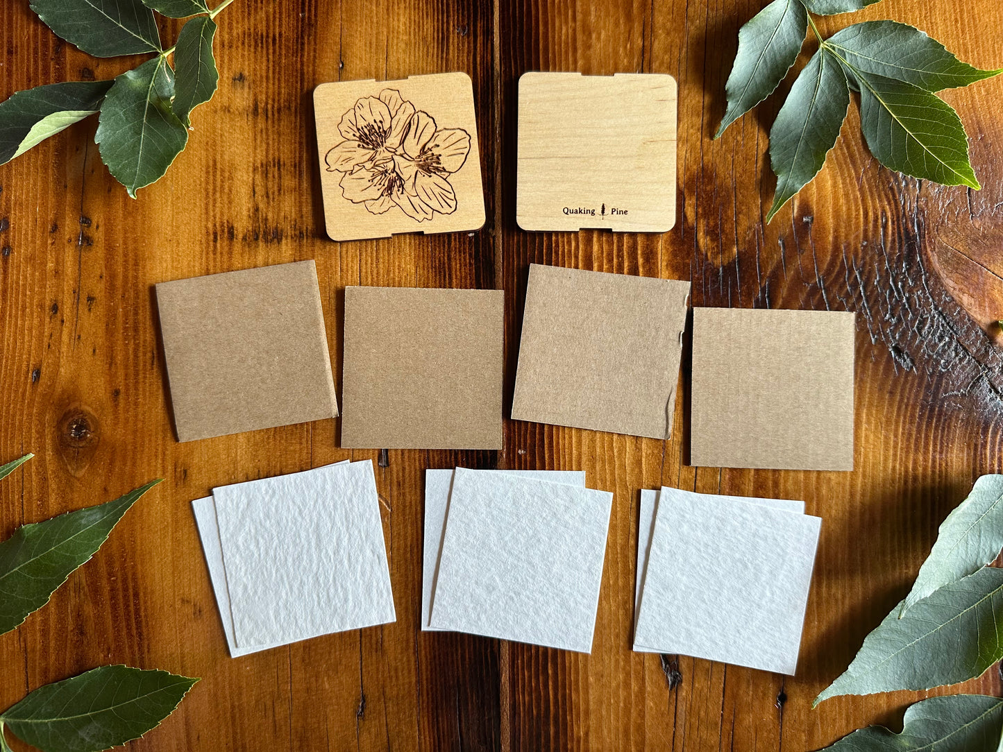 Syringa Petal Press | Strap Micro Flower Press with Keychain Clip